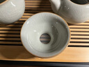 初伍竹制茶盤(pán)茶具套裝家用小型瀝水茶臺汝窯功夫茶壺茶杯輕奢高檔套餐 曬單實(shí)拍圖