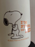 史努比（SNOOPY）兒童保溫杯帶吸管直飲男女小學(xué)生316不銹鋼喝水杯子雙蓋壺500ml咖 曬單實拍圖