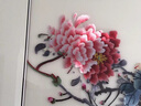 奈維斯汀  NAVSTIN花開(kāi)富貴蘇繡掛畫(huà)牡丹圖橫板臥室客廳沙發(fā)背景墻蘇州純手工刺繡畫(huà) 花開(kāi)富貴 185*65CM 曬單實(shí)拍圖