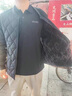 加絨加厚內膽棉衣男秋冬內穿保暖棉襖初高中學(xué)生校服神器羽絨棉服 黑色 XL 120-140斤 曬單實(shí)拍圖
