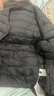 雪中飛羽絨內膽女輕薄羽絨服女短款新款內搭外穿修身 黑色 M (160) 曬單實(shí)拍圖
