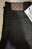 皮爾卡丹（pierre cardin）純黑色牛仔褲男2025年春秋潮流修身彈力歐版簡(jiǎn)約小直筒長(cháng)褲子 001星星牛仔褲 黑色 31 曬單實(shí)拍圖