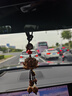 2025新款桃木蓮花汽車(chē)掛件創(chuàng  )意國風(fēng)高檔車(chē)內出入平安吊飾車(chē)載掛飾 桃木蓮花款 曬單實(shí)拍圖