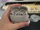 韶音（SHOKZ）OpenDots ONE動鈦圈開放式藍(lán)牙耳機(jī)耳夾式耳機(jī)藍(lán)牙跑步運動無線E310 星際白 曬單實拍圖