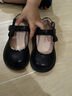 舞瑪女童鞋子兒童真皮公主小皮鞋2025新款春秋季校園單鞋學(xué)生演出鞋 曬單實(shí)拍圖