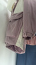 森馬（Semir）陳都靈|防護(hù)外套女中長款寬松撞色秋裝戶外通勤夾克101524109001 曬單實(shí)拍圖