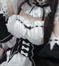 奧義馳女仆服裝洛麗塔公主可愛(ài)萌大蝴蝶結連衣裙cosplay動(dòng)漫圍裙lolita 庫洛米四件套【連衣裙+發(fā)簪+圍裙+蝴蝶結】 2XL 【建議125-145斤】 曬單實(shí)拍圖