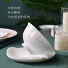 華光碗具套裝 面碗湯碗大號飯碗 骨瓷大號面碗可微波 6英寸面碗4個(gè)裝 莫蘭迪 曬單實(shí)拍圖