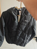 阿迪達斯 （adidas）男裝款戶(hù)外保暖運動(dòng)服連帽棉服H45236 L 曬單實(shí)拍圖