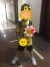 江博士學(xué)步鞋運動(dòng)鞋秋季男女童小白鞋旋鈕扣兒童鞋2B16A1050AX白色30碼 曬單實(shí)拍圖