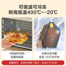 京東京造 飯盒 學(xué)生上班族高硼硅玻璃便當盒微波爐保鮮盒（無(wú)分格1100ml） 曬單實(shí)拍圖