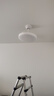 歐普（OPPLE）風(fēng)扇燈吊扇燈24瓦LED照明低噪音餐廳臥室吊燈燈具包安裝 冰風(fēng)白 曬單實(shí)拍圖