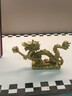 龍擺件銅龍擺件全銅青龍手把件十二生肖金龍漢龍工藝品辦公室 祥龍擺件 11cm 送五帝錢(qián) 曬單實(shí)拍圖