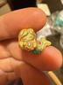周大生腕美海洋系列黃金珍珠轉(zhuǎn)運珠熒光琺瑯美人魚尾情人節(jié)禮物送女友 美人魚轉(zhuǎn)運珠(不配皮繩和熒光燈)1.1g 曬單實拍圖