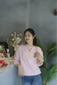 Teenie Weenie小熊女裝衛(wèi)衣2025冬秋新款保暖舒適加絨基礎(chǔ)圓領(lǐng)上衣 淺粉色 M 曬單實(shí)拍圖