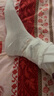 婧麒（JOYNCLEON）月子襪產(chǎn)后夏款中長(zhǎng)筒襪松口產(chǎn)婦襪子孕婦寬松長(zhǎng)襪 3雙 Jyw185202 曬單實(shí)拍圖