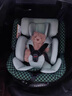 虎貝爾（HBR）E360pro兒童安全座椅汽車(chē)嬰兒0-12歲寶寶i-Size認證 棋盤(pán)格綠 曬單實(shí)拍圖