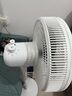 美的（Midea）電風(fēng)扇家用7葉落地扇搖頭電風(fēng)扇循臥室宿舍輕音風(fēng)扇臺(tái)式桌面小型風(fēng)扇臺(tái)地兩用升級(jí)款 白色丨7葉臺(tái)地兩用 曬單實(shí)拍圖