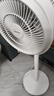 美的（Midea）【暴風(fēng)循環(huán)】空氣循環(huán)扇大風(fēng)量搖頭電風(fēng)扇家用臺式落地扇輕音臥室節(jié)能小風(fēng)扇柔風(fēng)輕羽扇 FGA24TQ 曬單實拍圖