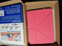 GOMI適用ipad11保護套2025新款A16磁吸拆分air7蘋(píng)果平板iPad10電腦mini7/pro保護殼亞克力輕薄防彎透明 【玫瑰粉+鋼化膜+DIY貼紙】一體款+橫豎支撐 2025款iPad1 曬單實(shí)拍圖