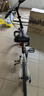 大行（DAHON）D6折疊自行車(chē)20英寸6速入門(mén)級折疊車(chē)成人學(xué)生通勤休閑單車(chē)KBC061 白色 曬單實(shí)拍圖