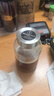 合慶高硼硅玻璃蜂蜜瓶家用加厚儲物罐儲物瓶子密封罐帶蓋食品級分裝瓶 600ML2個(gè)裝【配勺子】 曬單實(shí)拍圖
