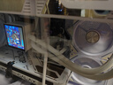 瓦爾基里（VALKYRIE）VK03-M WHITE 白色 M-ATX 游戲電腦臺式機箱 支持360水冷 6.2吋觸摸屏 曲面玻璃270°海景房 曬單實(shí)拍圖