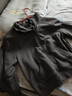 森馬（Semir）衛(wèi)衣女插肩袖立領(lǐng)復(fù)古簡(jiǎn)約2024冬季抓絨套頭衫ins潮109724116001 曬單實(shí)拍圖