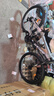 WELLCLS山地自行車(chē)成人學(xué)生鋁合金單車(chē)變速青少年公路越野男女士賽車(chē)騎行 【性?xún)r(jià)比爆款】輻條輪鋼架曜石黑 26寸21速【適合：160-180cm】 曬單實(shí)拍圖