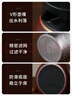 雅集小胖福燜茶壺1100ml咖啡色保溫壺家用水壺不銹鋼白茶水分離悶泡壺 曬單實(shí)拍圖