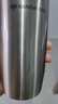 萬象（WANXIANG）保溫杯鵝蛋杯316不銹鋼真空杯男士高檔商務(wù)辦公茶杯車載防漏水杯 F63-鈦銀色-360ML【大小適中】 曬單實(shí)拍圖