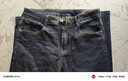 真維斯（JEANSWEST）牛仔褲男士2025秋季潮流彈力直筒寬松休閑長(cháng)褲子男黑色33 曬單實(shí)拍圖