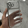 掌范適用蘋(píng)果17promax手機殼 新款電鍍鏡頭全包iPhone17pro超輕薄半透明散熱17簡(jiǎn)約磨砂膚感高級感男女 銀色【磨砂電鍍PC】自帶鏡頭膜 iphone 17 Pro Max 曬單實(shí)拍圖