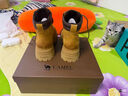駱駝（CAMEL）【山丘】經(jīng)典大黃靴反絨馬丁靴戶外工裝靴 L23W076065 土黃 37 曬單實(shí)拍圖