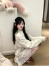 ZHR德訓(xùn)鞋女松果鞋4cm增高潮流棕調(diào)休閑鞋子女復(fù)古板鞋防滑百搭通勤 棕色 4cm增高 37 曬單實(shí)拍圖