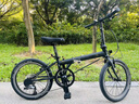 大行（DAHON）折疊自行車20英寸8級變速經(jīng)典P8單車KBC083  消光灰綠【JD定制】 曬單實(shí)拍圖