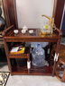 金灶（KAMJOVE） 移動(dòng)茶車(chē)泡茶桌實(shí)木套裝 家用茶臺自動(dòng)上水泡茶壺 茶道功夫茶具 【豪華款】KW-6300C搭配G9 1個(gè) 曬單實(shí)拍圖