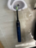 飛利浦（PHILIPS）【肖戰推薦】電動(dòng)牙刷鉆石9系 生日禮物 情侶款送男生女友 去除99.9%牙漬HX9911/62藍色 國家補貼 曬單實(shí)拍圖