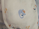 童泰新生兒半背衣嬰兒衣服純棉四季0-3月寶寶上衣滿(mǎn)月服2件裝 藍色 52 曬單實(shí)拍圖