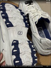 斯凱奇（Skechers）女鞋小白熊女士休閑鞋子厚底增高百搭運(yùn)動(dòng)軟底老爹鞋女99999863 白色/海軍藍(lán)色/WNV1 37 曬單實(shí)拍圖