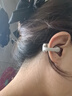 韶音（SHOKZ）OpenDots ONE動鈦圈開放式藍牙耳機耳夾式耳機藍牙跑步運動無線E310七夕禮物 星際白 曬單實拍圖