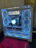 LIANLI包豪斯O11 Vision Compact 海景房機箱全景無(wú)立柱MATX游戲臺式電腦臺式機主機箱 三面玻璃360水冷 包豪斯白色機箱+圖靈智顯8.8機箱副屏 O11 Vision comp 曬單實(shí)拍圖