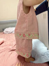 迪士尼寶寶女童國風(fēng)套裝2025新款夏季兒童新中式馬甲背心短褲寶寶兩件套唐裝 粉色唐裝 80 建議75-85cm9-12月 曬單實(shí)拍圖