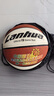 lanhua上海蘭華6號籃球W380 成人青少年室內外兩用比賽訓練六號藍球l602 6號籃球W380 曬單實(shí)拍圖
