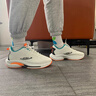 啄木鳥(niǎo)增高鞋男隱形內增高5cm8cm透氣防滑青年跑步鞋百搭運動(dòng)休閑鞋子男 白桔TS12-增高8cm 43 曬單實(shí)拍圖