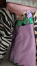 H&M【迪士尼】童裝女童裙子2025夏季新款米妮印花連衣裙1154543 紫色/米妮老鼠 110 110/56 (2-4Y) 曬單實(shí)拍圖