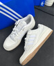 阿迪達(dá)斯 （adidas）三葉草 七夕禮物男女 FORUM LOW CL 休閑鞋 ID6858 40 曬單實(shí)拍圖