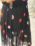 嬈蝶 真絲內(nèi)襯裙半身裙女夏防走光防透內(nèi)搭桑蠶絲打底裙薄款中長裙 黑色 L 110-125斤 曬單實(shí)拍圖