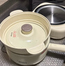 美的（Midea）電煮鍋 電蒸鍋 電炒鍋 電熱鍋 2.6L分體式 小型1-2人學(xué)生宿舍多功能鍋 泡面鍋 XZC2061 配蒸籠 曬單實拍圖