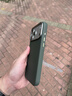 balueus適用iPhone17ProMax手機殼蘋果16Pro保護套新款15真皮鉆石紋磁吸全包防摔14系列13外殼新款 【灰色】真皮全包裹-新款鉆石紋 iphone 17 Pro Max 曬單實拍圖